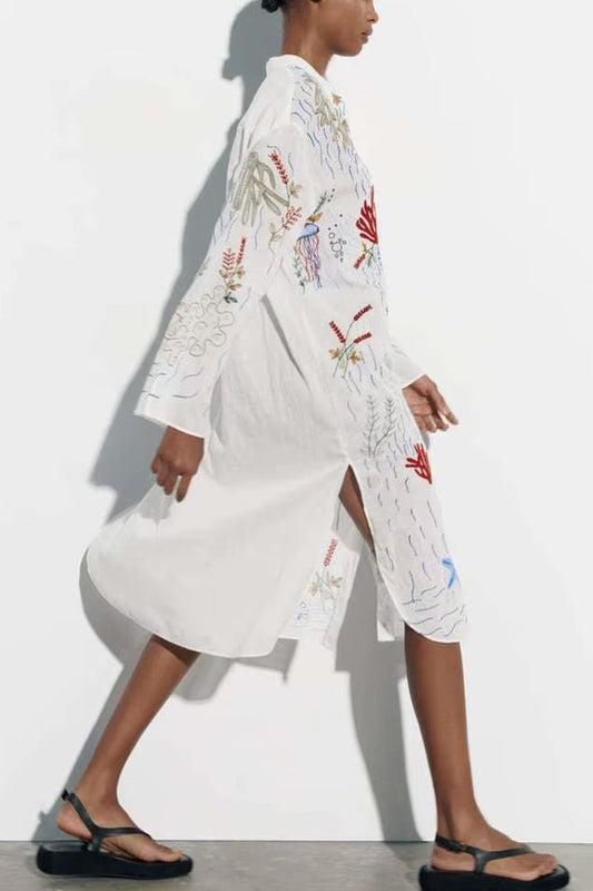 Isla Embroidered Blouse