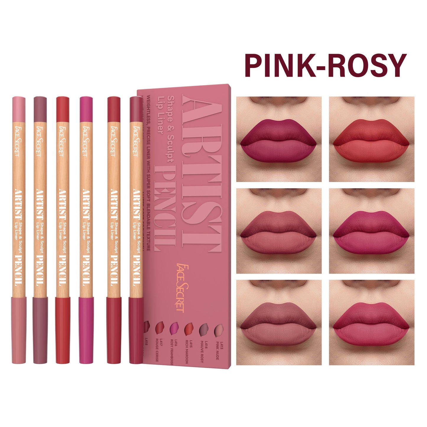 Lip Liner Set β Precise, Matte & Effortlessly Blendable!