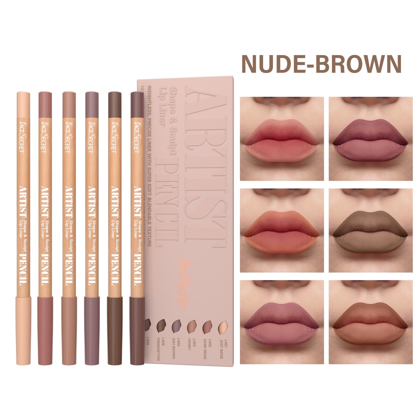 Lip Liner Set β Precise, Matte & Effortlessly Blendable!