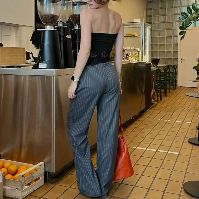 Victoria Wide-Leg Trousers