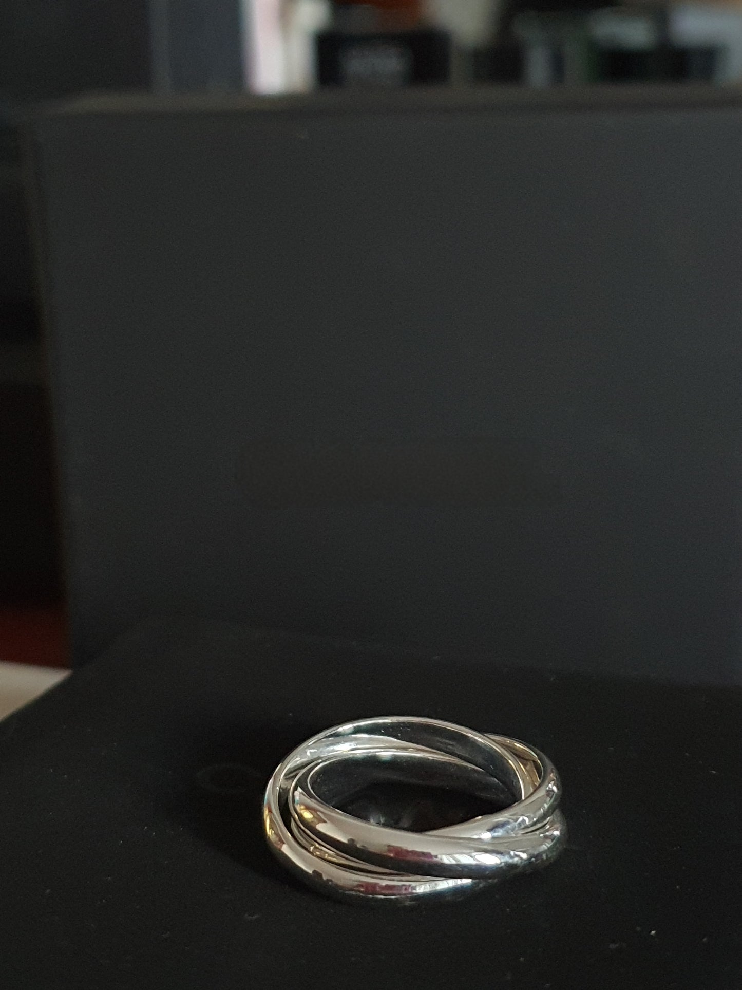 Silver Orbit Ring