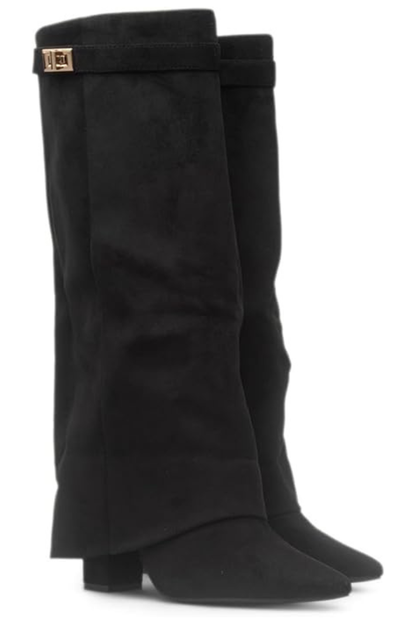 TESSA SUEDE KNEE HIGH BOOTS