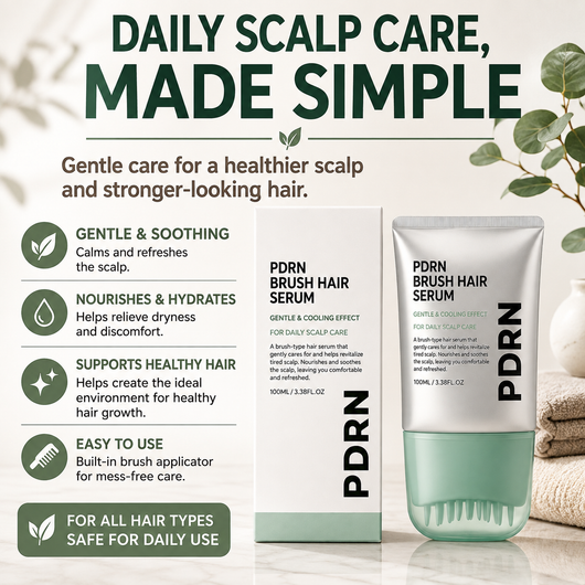 Scalp & Hair Strengthening Serum With Built-In Scalp Brush