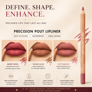 12-Shade Precision Lip Liner Set