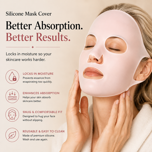 Silicone Mask Cover for Better Absorption