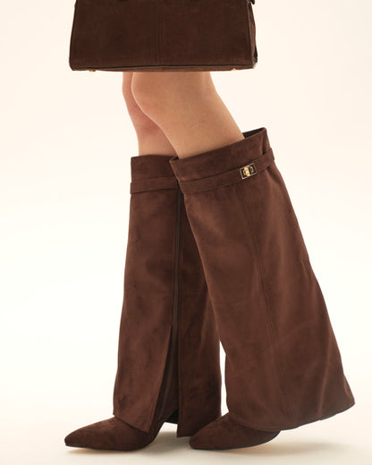 TESSA SUEDE KNEE HIGH BOOTS