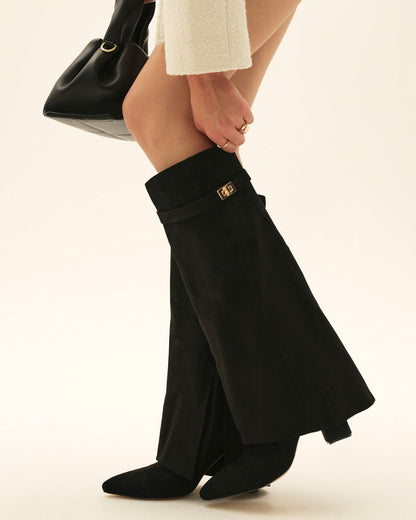 TESSA SUEDE KNEE HIGH BOOTS