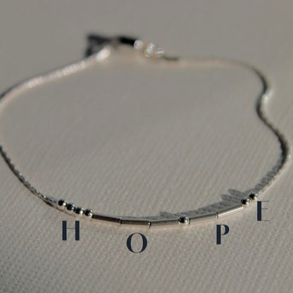 Affirmation Morse Bracelet – Personalized Hidden Message Jewelry
