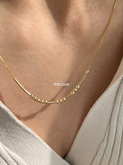 The Secret Message Necklace – Personalized Morse Code Jewelry