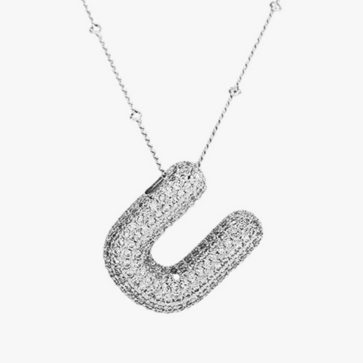 Be Bubbly™ Crystal Initial Necklace