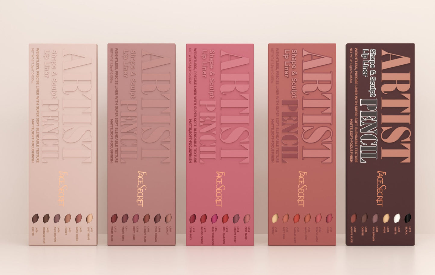 Lip Liner Set – Precise, Matte & Effortlessly Blendable!