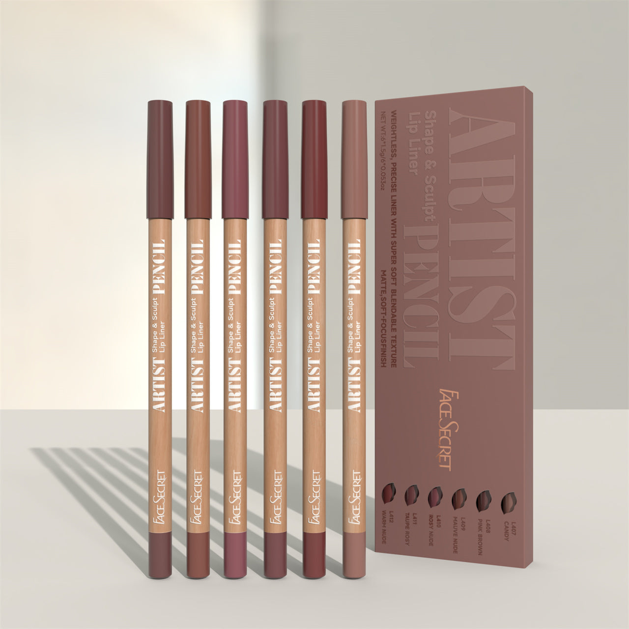 Lip Liner Set – Precise, Matte & Effortlessly Blendable!