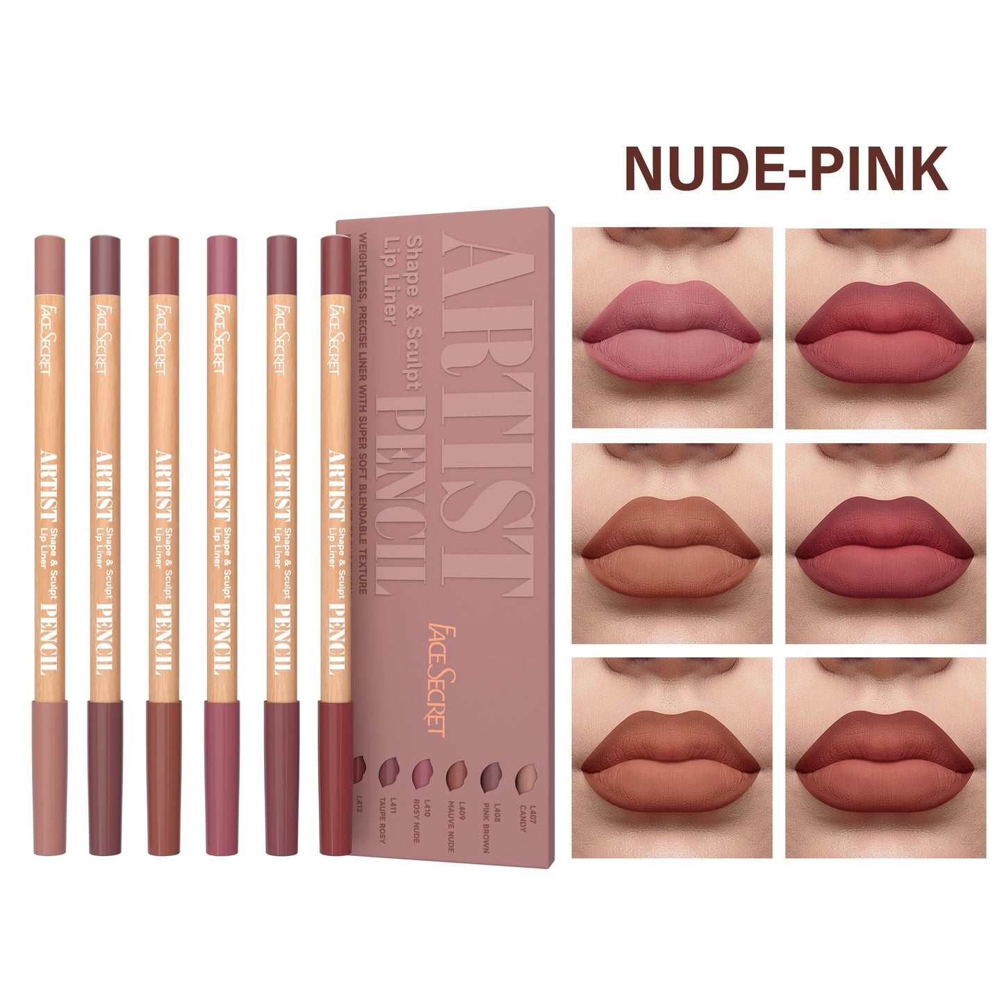 Lip Liner Set – Precise, Matte & Effortlessly Blendable!