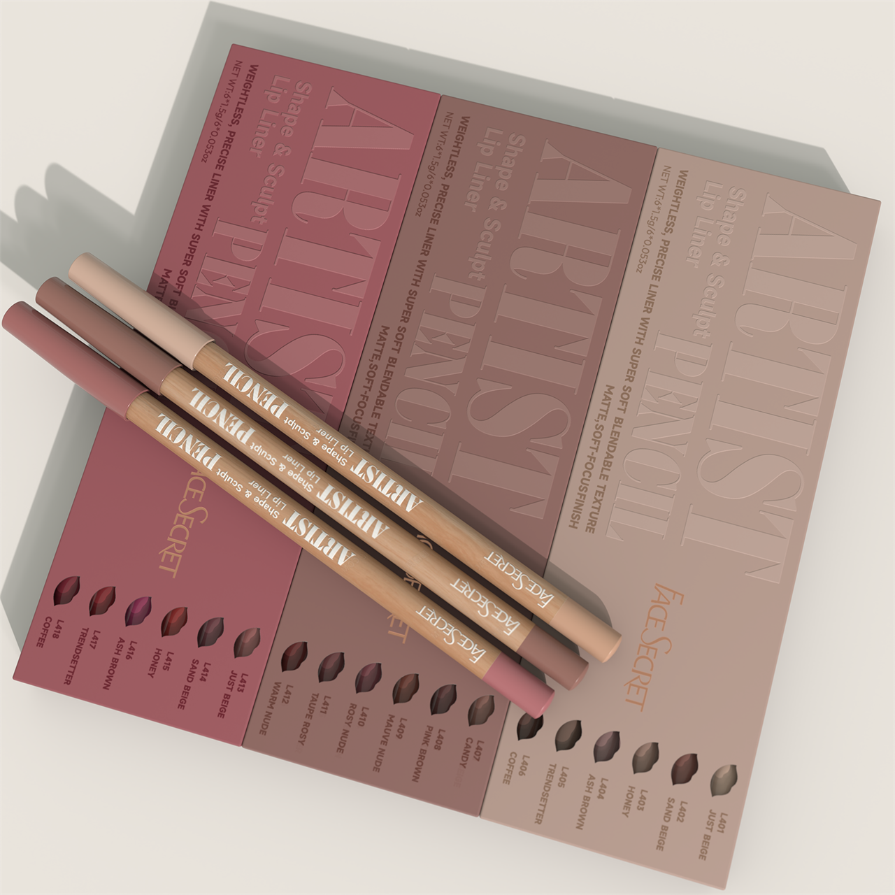 Lip Liner Set – Precise, Matte & Effortlessly Blendable!