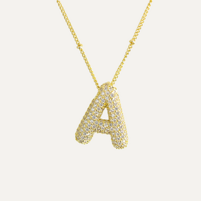 Be Bubbly™ Crystal Initial Necklace