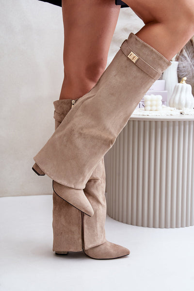 TESSA SUEDE KNEE HIGH BOOTS
