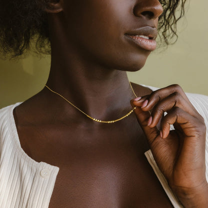 The Secret Message Necklace – Personalized Morse Code Jewelry