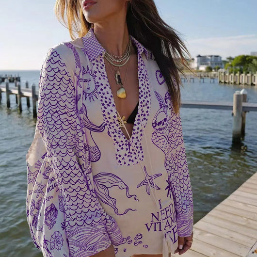 Boheme Breeze Kaftan Cover-Up