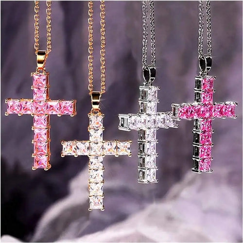 Aurora Cross Pendant