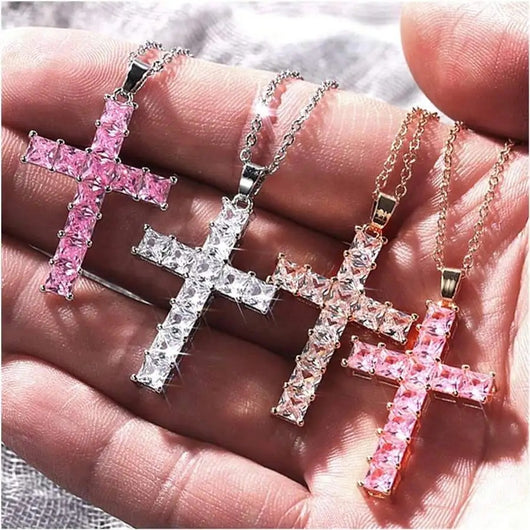 Aurora Cross Pendant