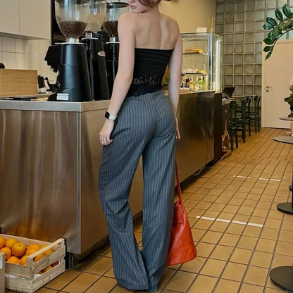 Victoria Wide-Leg Trousers