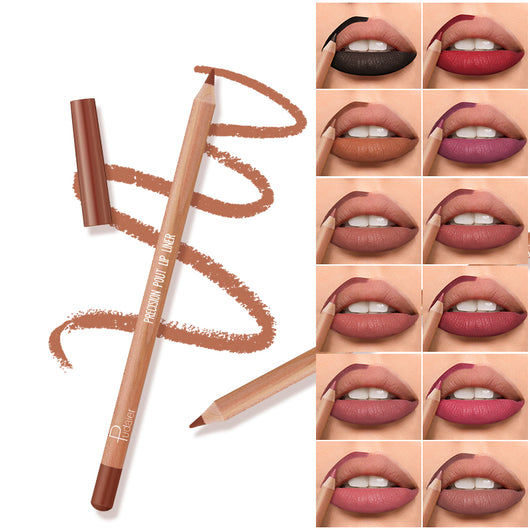 12-Shade Precision Lip Liner Set