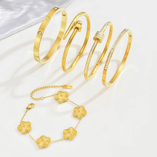 Golden Ivy Bracelets