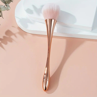 Brocha para polvos oro rosa