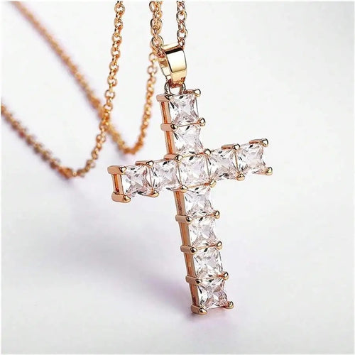 Aurora Cross Pendant