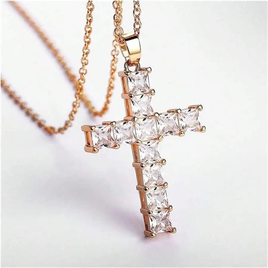 Aurora Cross Pendant