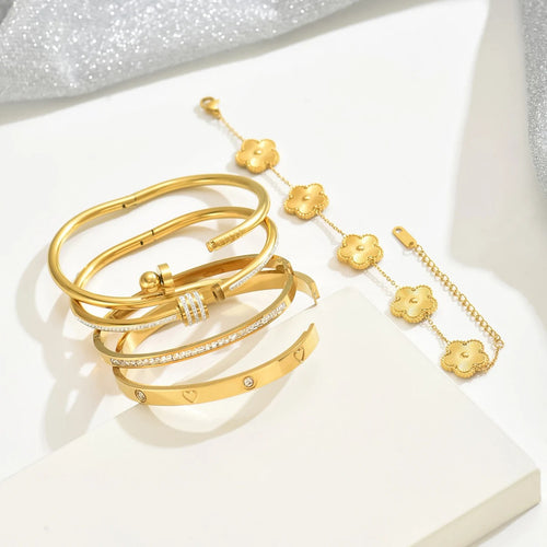 Golden Ivy Bracelets