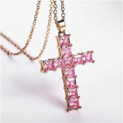 Aurora Cross Pendant