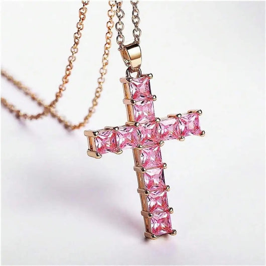 Aurora Cross Pendant