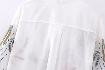 Isla Embroidered Blouse