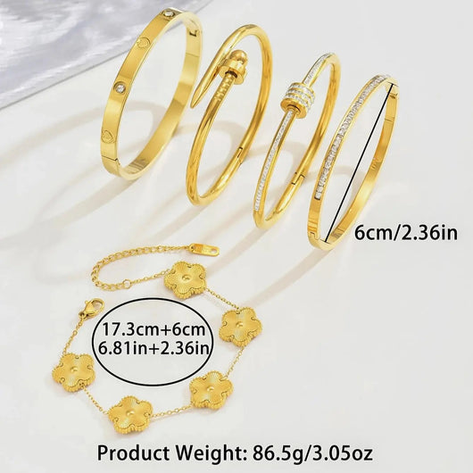 Golden Ivy Bracelets