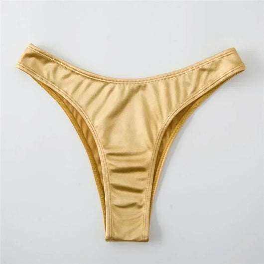 Aurelia Gold Bikini Set