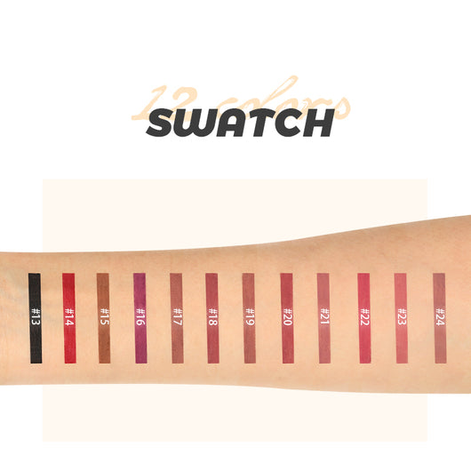 12-Shade Precision Lip Liner Set
