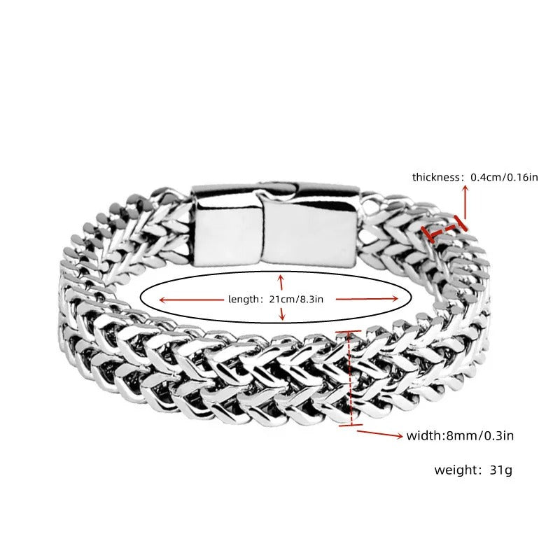 SteelWave™ Magnetic Wellness Bracelet (BUY 1 GET 1 FREE)