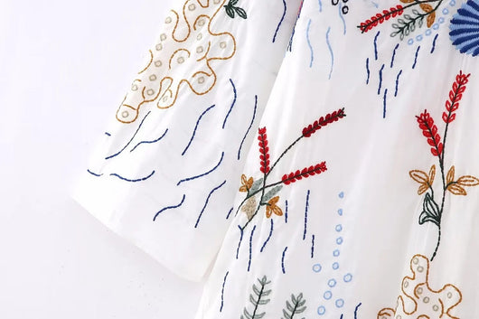 Isla Embroidered Blouse