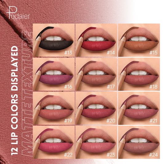 12-Shade Precision Lip Liner Set