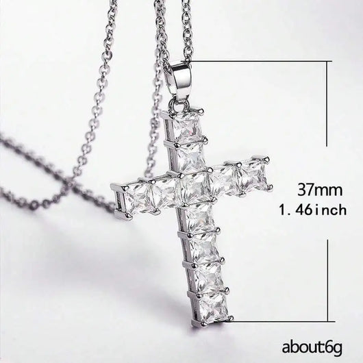 Aurora Cross Pendant