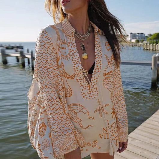 Boheme Breeze Kaftan Cover-Up
