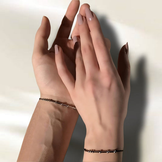 Affirmation Morse Bracelet – Personalized Hidden Message Jewelry