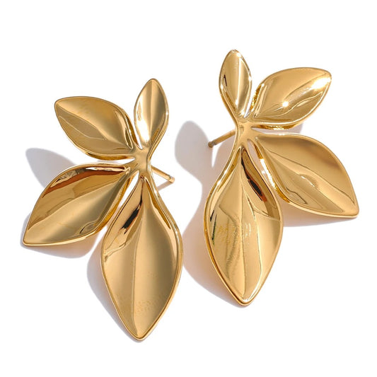 Classic Leaf Studs
